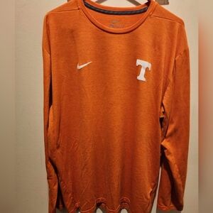 Nike Dri-fit Tennessee Orange Size XXL Long Sleeve Shirt